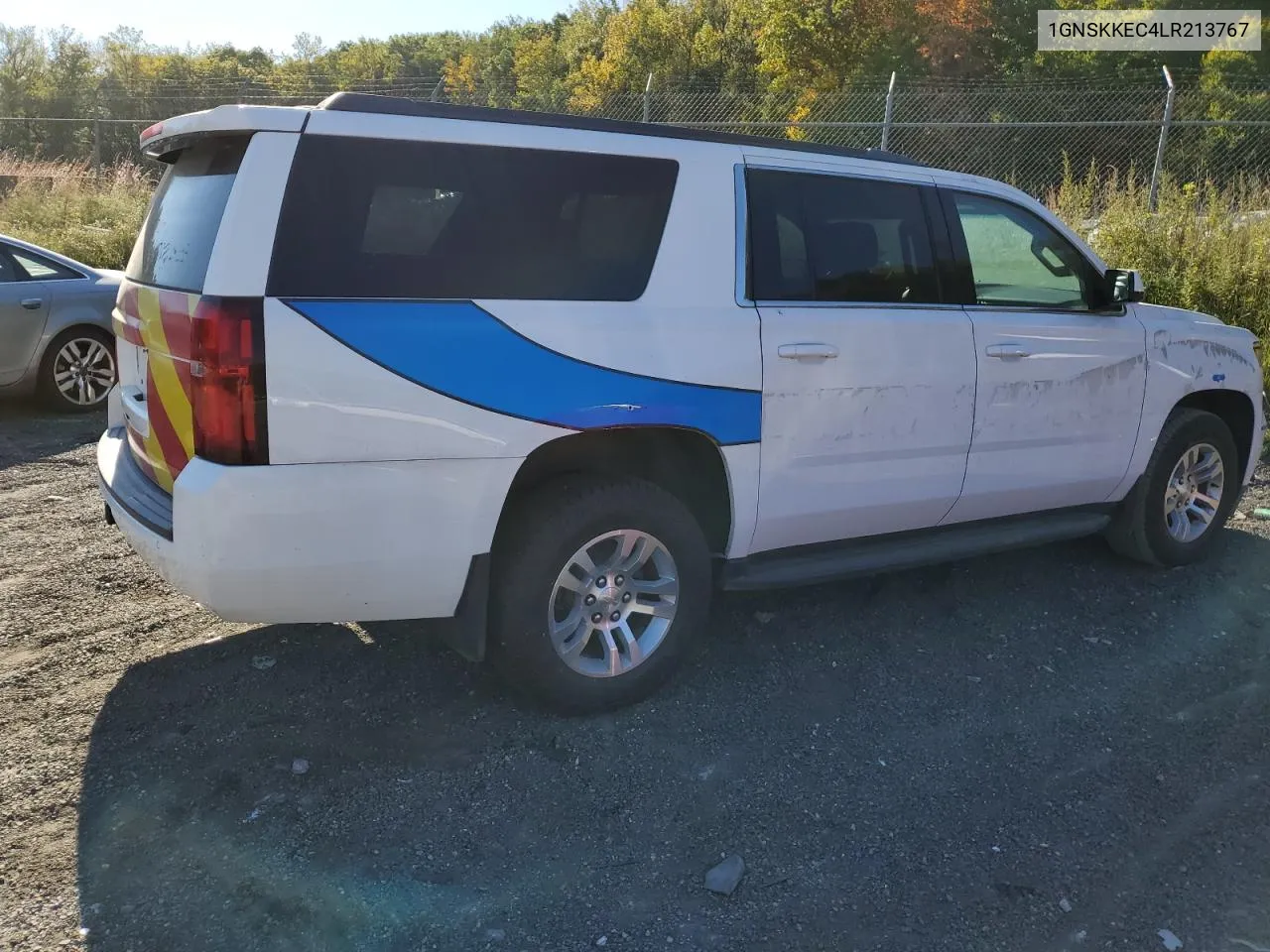 2020 Chevrolet Suburban K1500 VIN: 1GNSKKEC4LR213767 Lot: 76527014