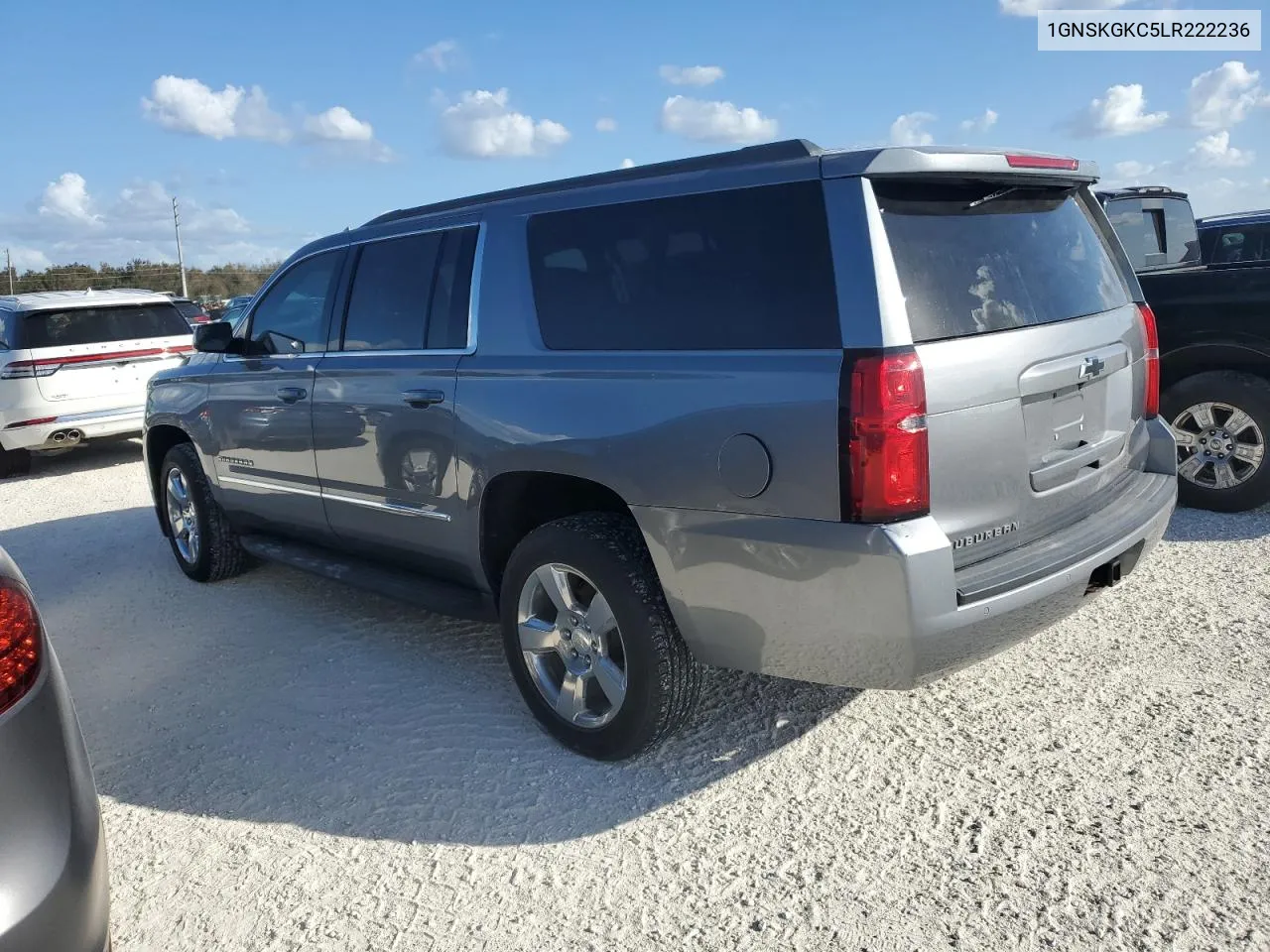 2020 Chevrolet Suburban K1500 Ls VIN: 1GNSKGKC5LR222236 Lot: 77316524