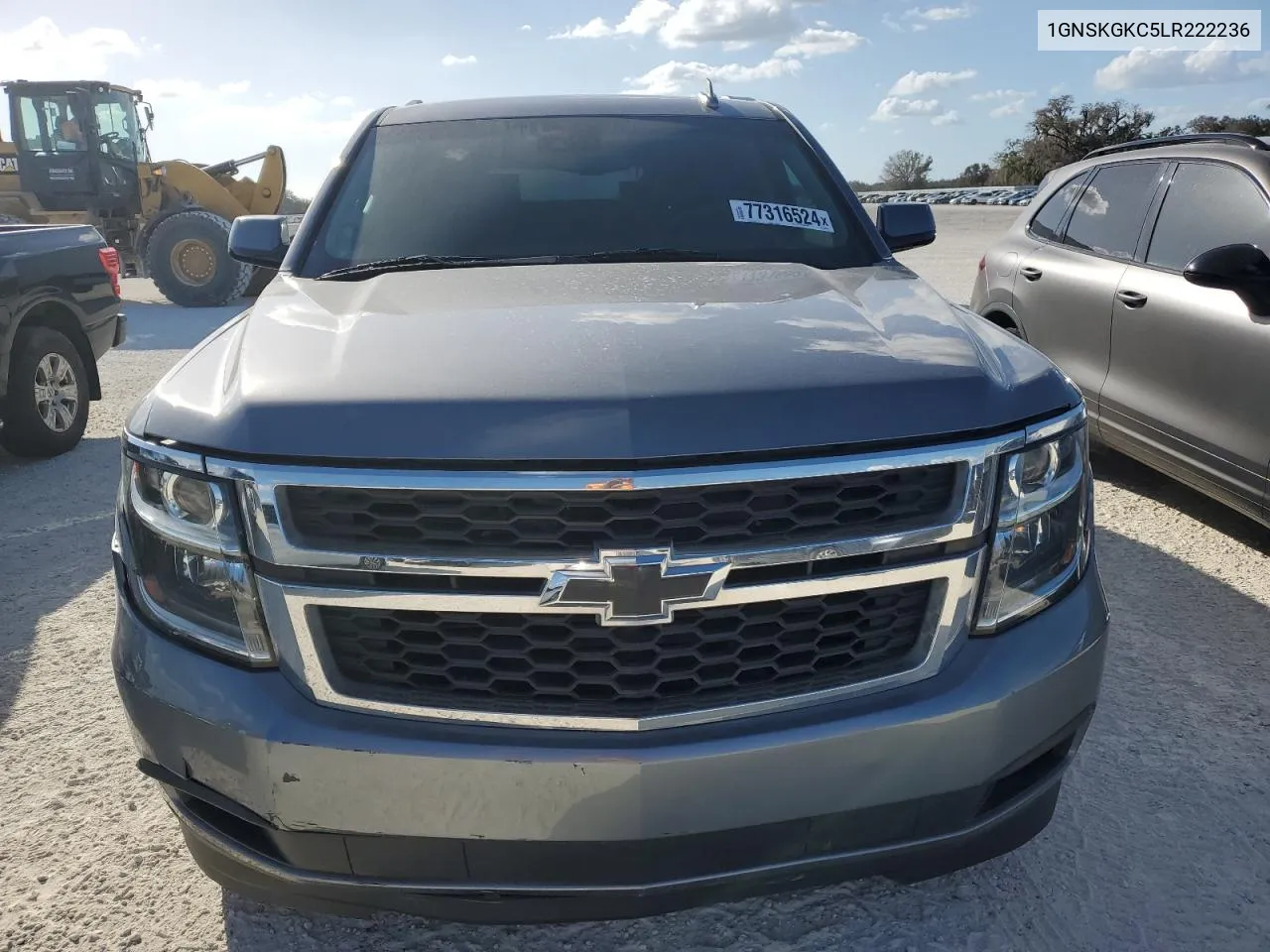 2020 Chevrolet Suburban K1500 Ls VIN: 1GNSKGKC5LR222236 Lot: 77316524