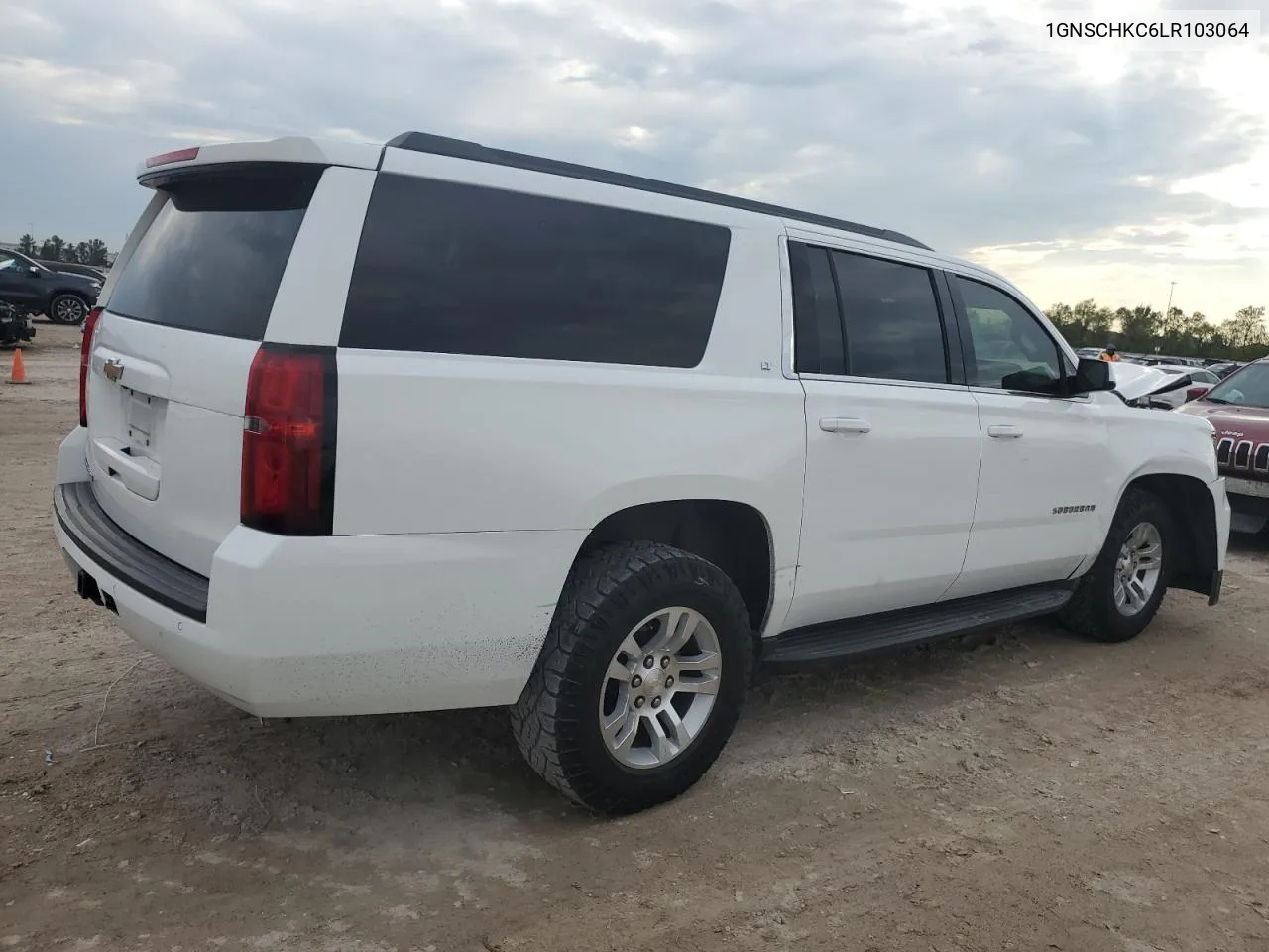 2020 Chevrolet Suburban C1500 Lt VIN: 1GNSCHKC6LR103064 Lot: 78929934