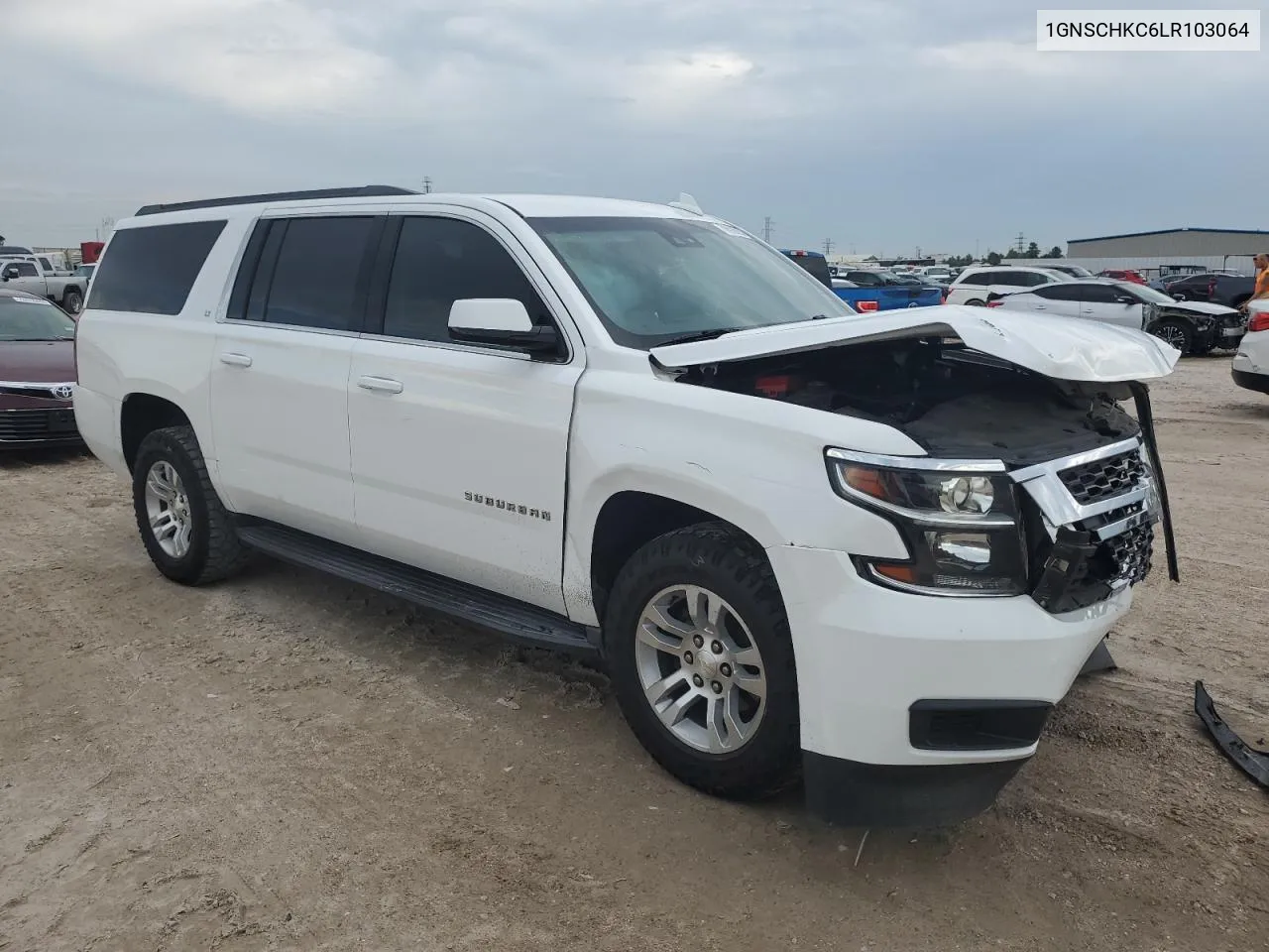 2020 Chevrolet Suburban C1500 Lt VIN: 1GNSCHKC6LR103064 Lot: 78929934