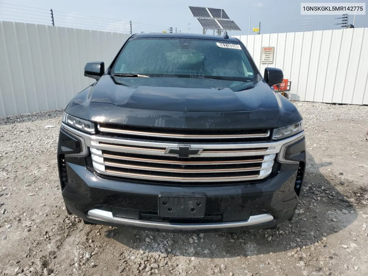 2021 Chevrolet Suburban K1500 High Country VIN: 1GNSKGKL5MR142775 Lot: 64118554