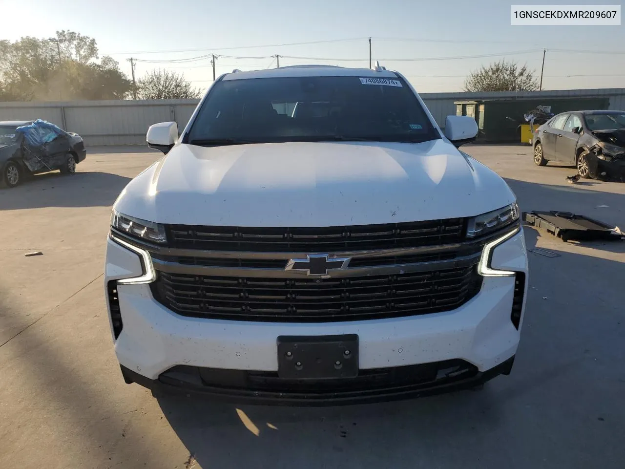 2021 Chevrolet Suburban C1500 Rst VIN: 1GNSCEKDXMR209607 Lot: 74086874