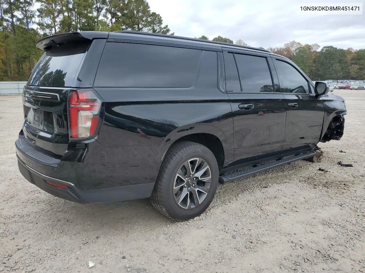 2021 Chevrolet Suburban K1500 Z71 VIN: 1GNSKDKD8MR451471 Lot: 77872574