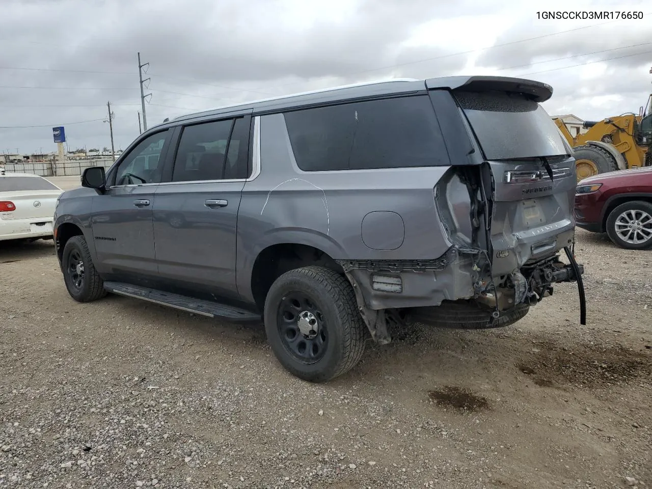 2021 Chevrolet Suburban C1500 Lt VIN: 1GNSCCKD3MR176650 Lot: 78262954