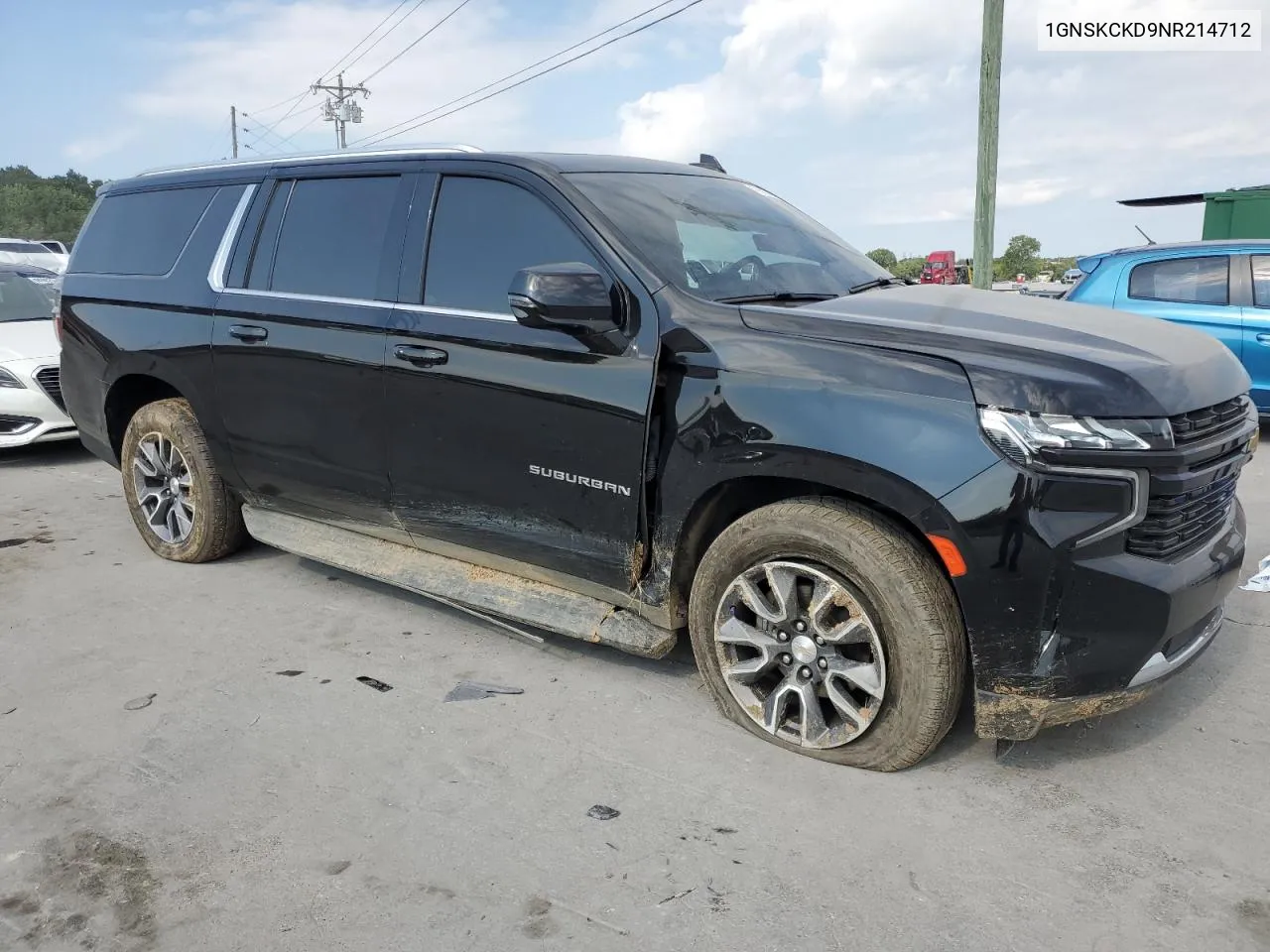 2022 Chevrolet Suburban K1500 Lt VIN: 1GNSKCKD9NR214712 Lot: 66583764