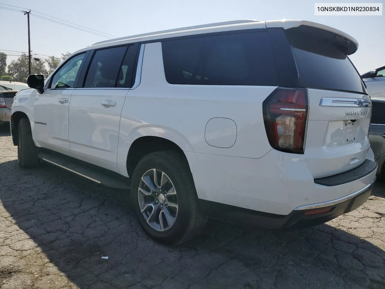 2022 Chevrolet Suburban K1500 Ls VIN: 1GNSKBKD1NR230834 Lot: 69128474