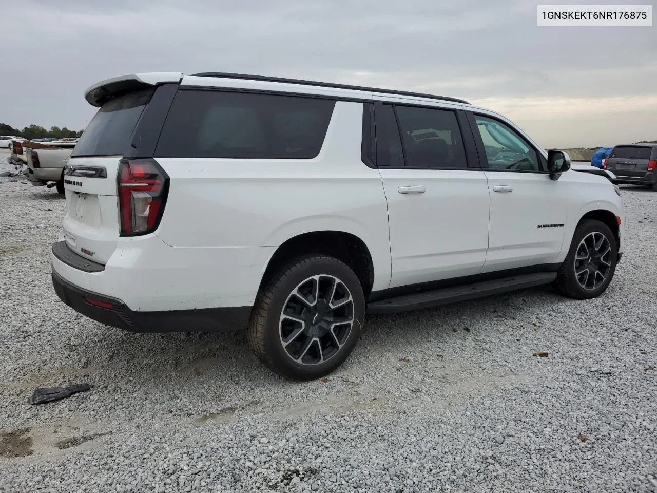 2022 Chevrolet Suburban K1500 Rst VIN: 1GNSKEKT6NR176875 Lot: 78738564