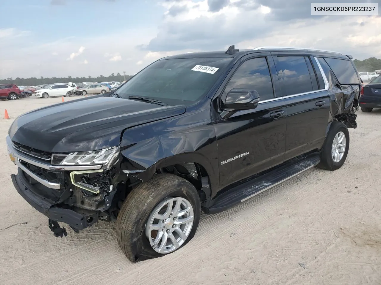 2023 Chevrolet Suburban C1500 Lt VIN: 1GNSCCKD6PR223237 Lot: 73148374