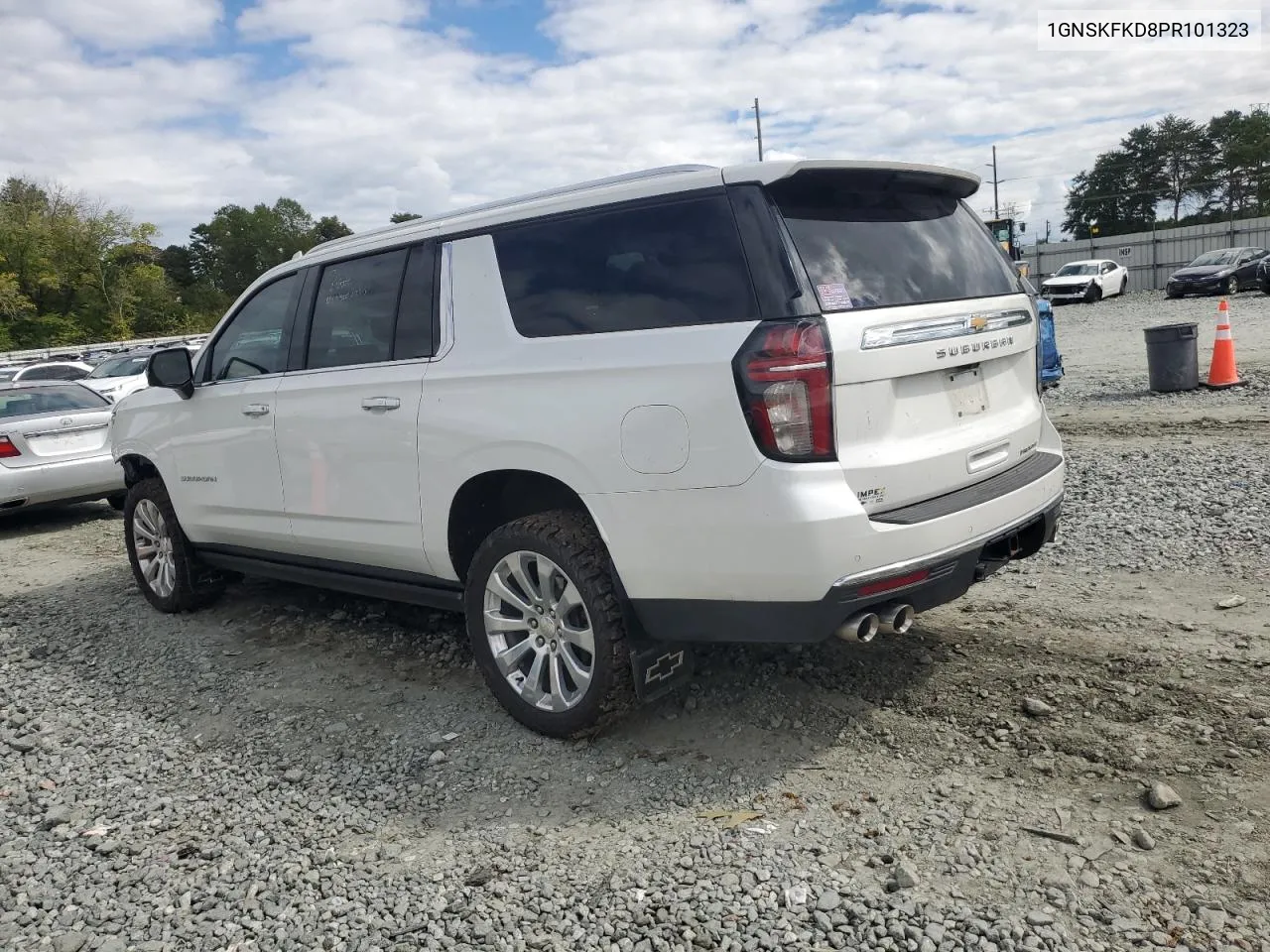 2023 Chevrolet Suburban K1500 Premier VIN: 1GNSKFKD8PR101323 Lot: 74296564