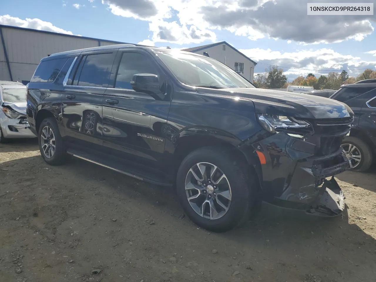 2023 Chevrolet Suburban K1500 Lt VIN: 1GNSKCKD9PR264318 Lot: 76100354