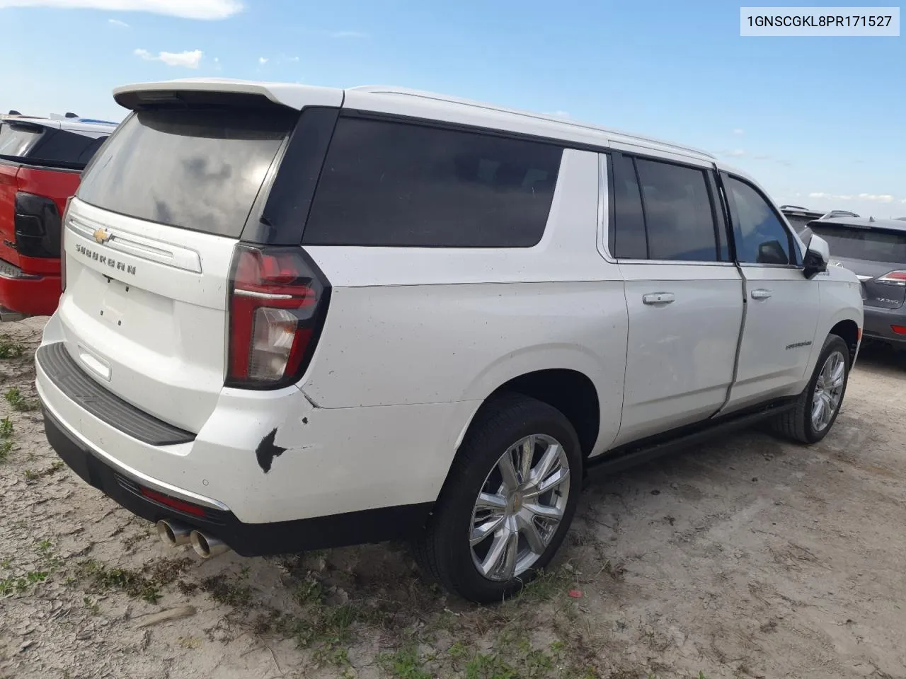 2023 Chevrolet Suburban C1500 High Country VIN: 1GNSCGKL8PR171527 Lot: 76249274