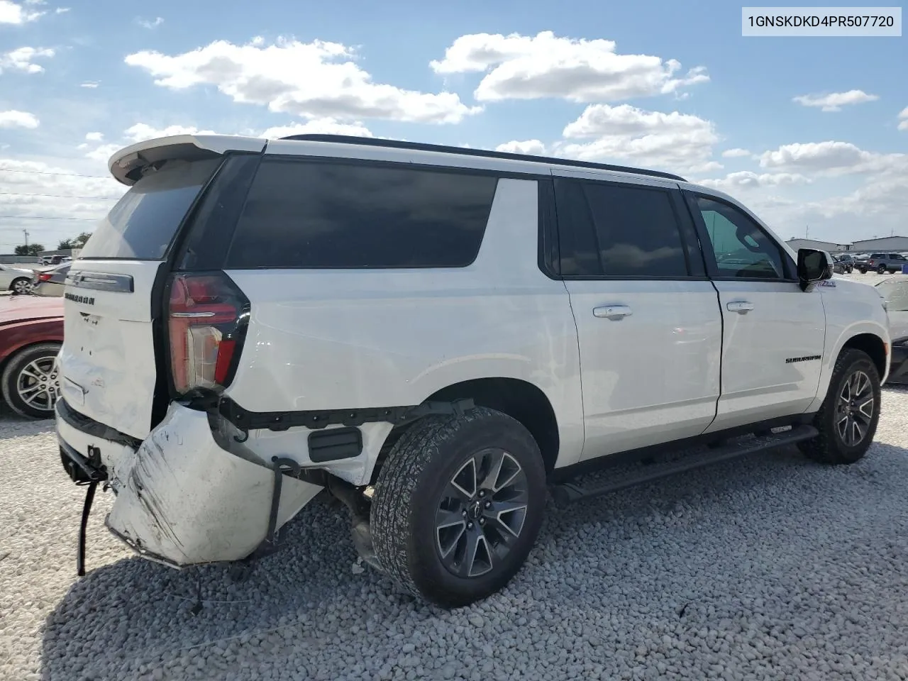 2023 Chevrolet Suburban K1500 Z71 VIN: 1GNSKDKD4PR507720 Lot: 76804254