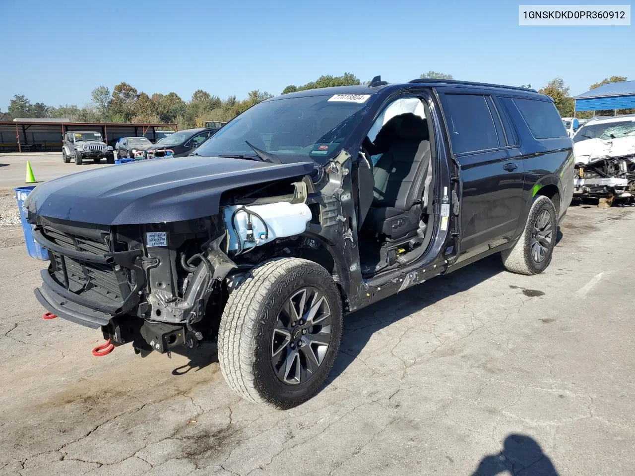 2023 Chevrolet Suburban K1500 Z71 VIN: 1GNSKDKD0PR360912 Lot: 77018804