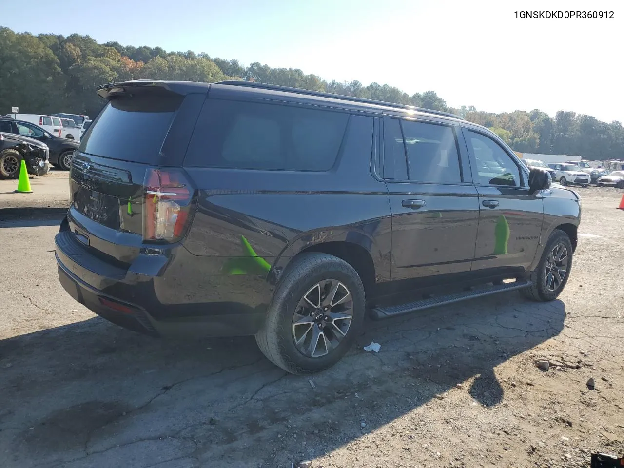 2023 Chevrolet Suburban K1500 Z71 VIN: 1GNSKDKD0PR360912 Lot: 77018804