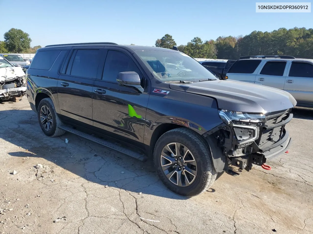 2023 Chevrolet Suburban K1500 Z71 VIN: 1GNSKDKD0PR360912 Lot: 77018804