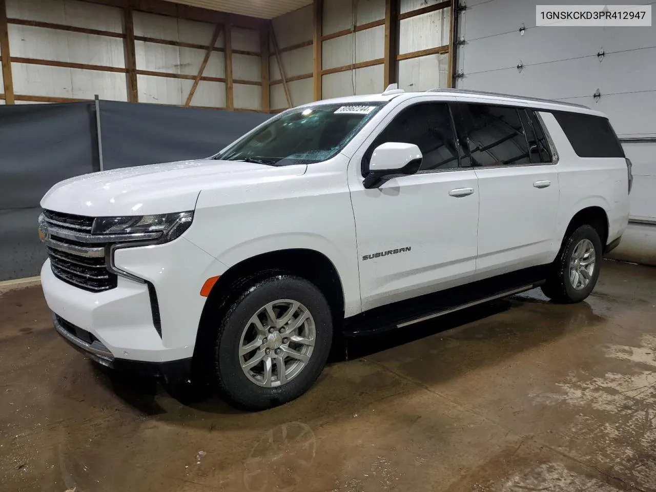 2023 Chevrolet Suburban K1500 Lt VIN: 1GNSKCKD3PR412947 Lot: 80962244