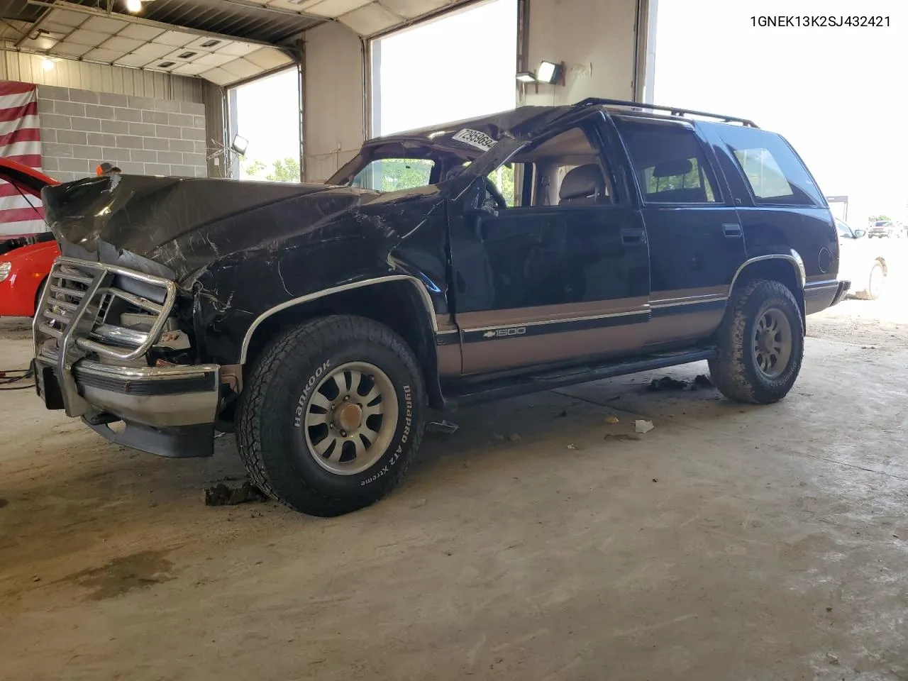 1995 Chevrolet Tahoe K1500 VIN: 1GNEK13K2SJ432421 Lot: 72959694