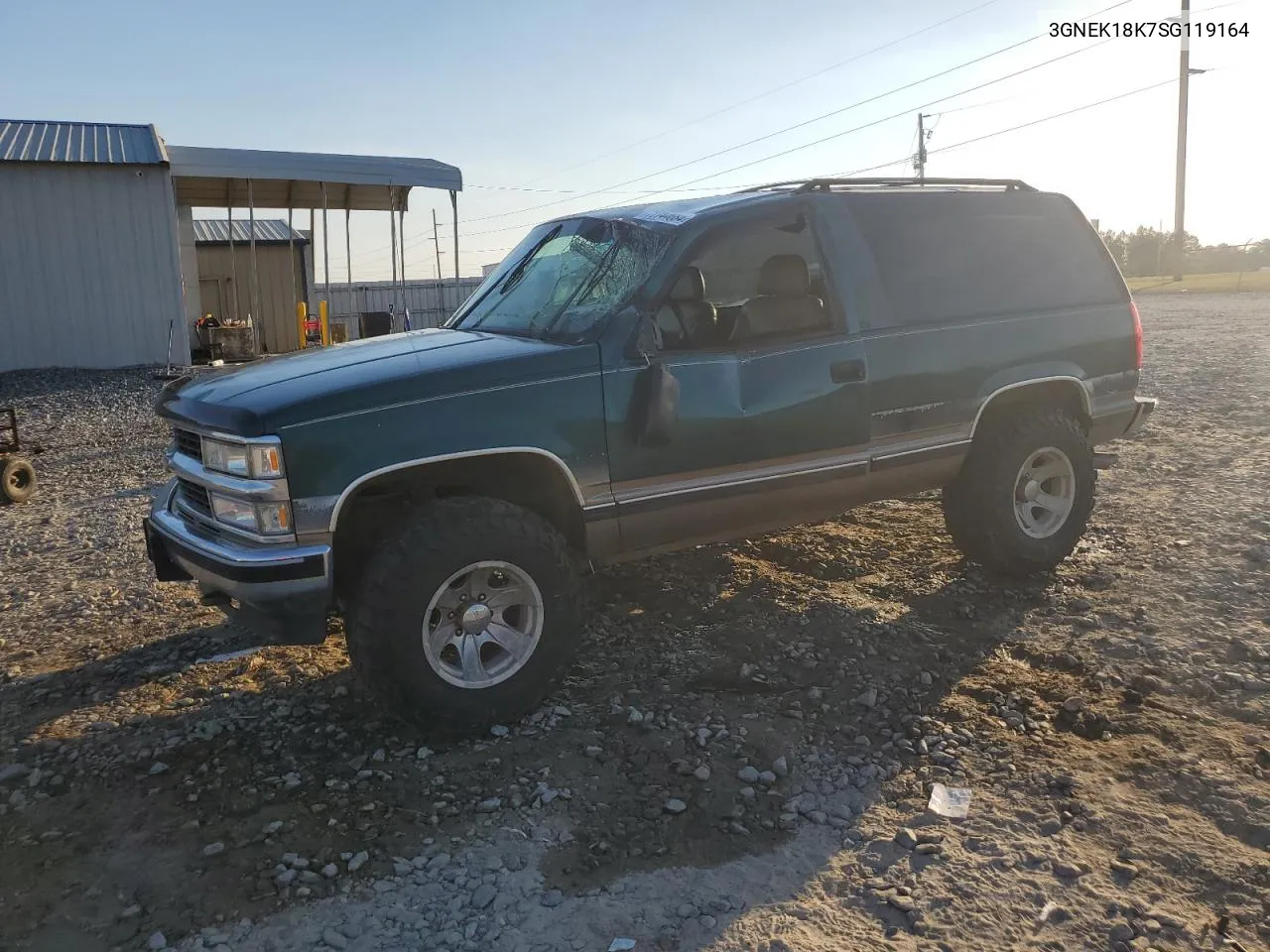 1995 Chevrolet Tahoe K1500 VIN: 3GNEK18K7SG119164 Lot: 77744684