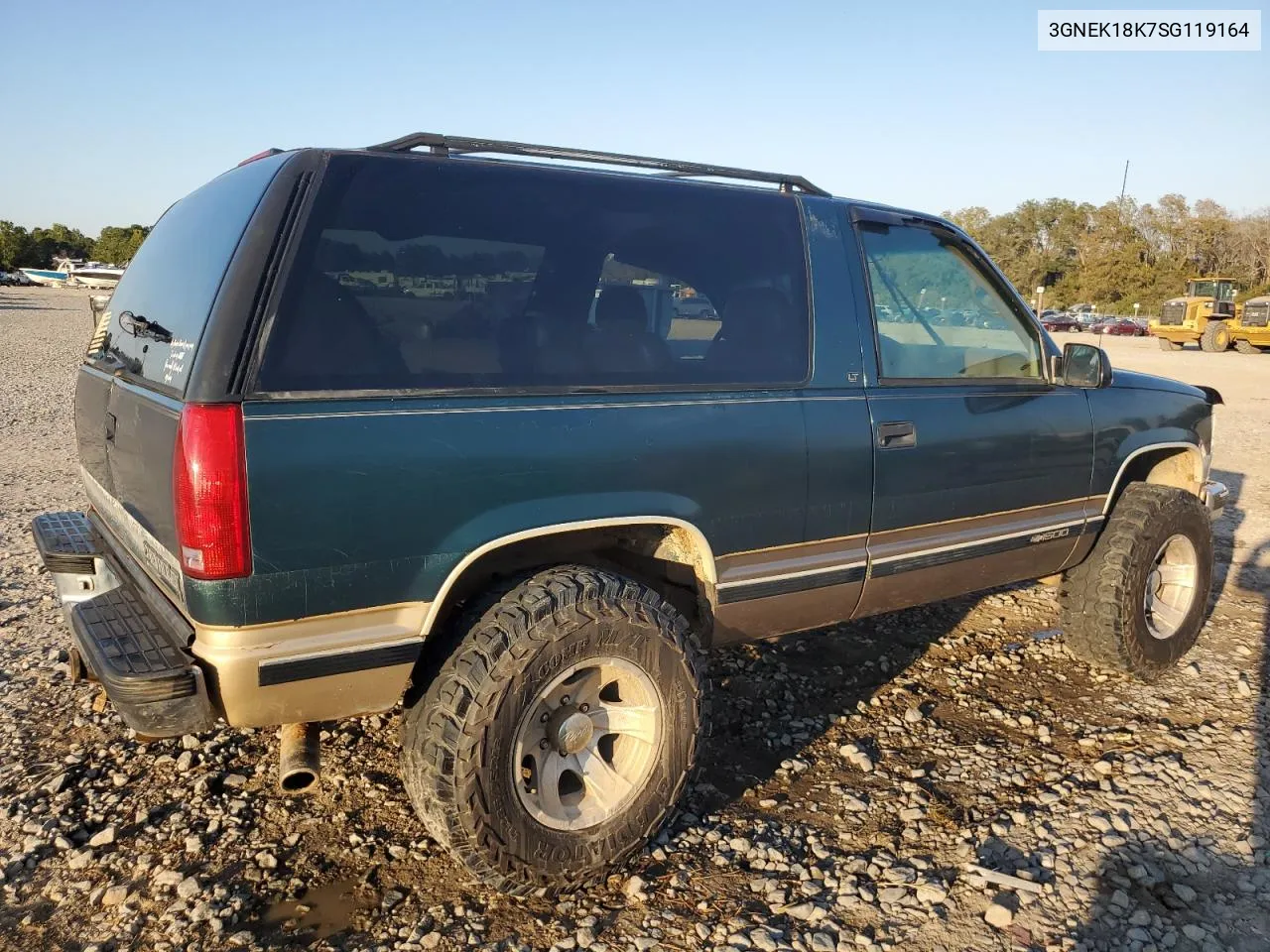 1995 Chevrolet Tahoe K1500 VIN: 3GNEK18K7SG119164 Lot: 77744684