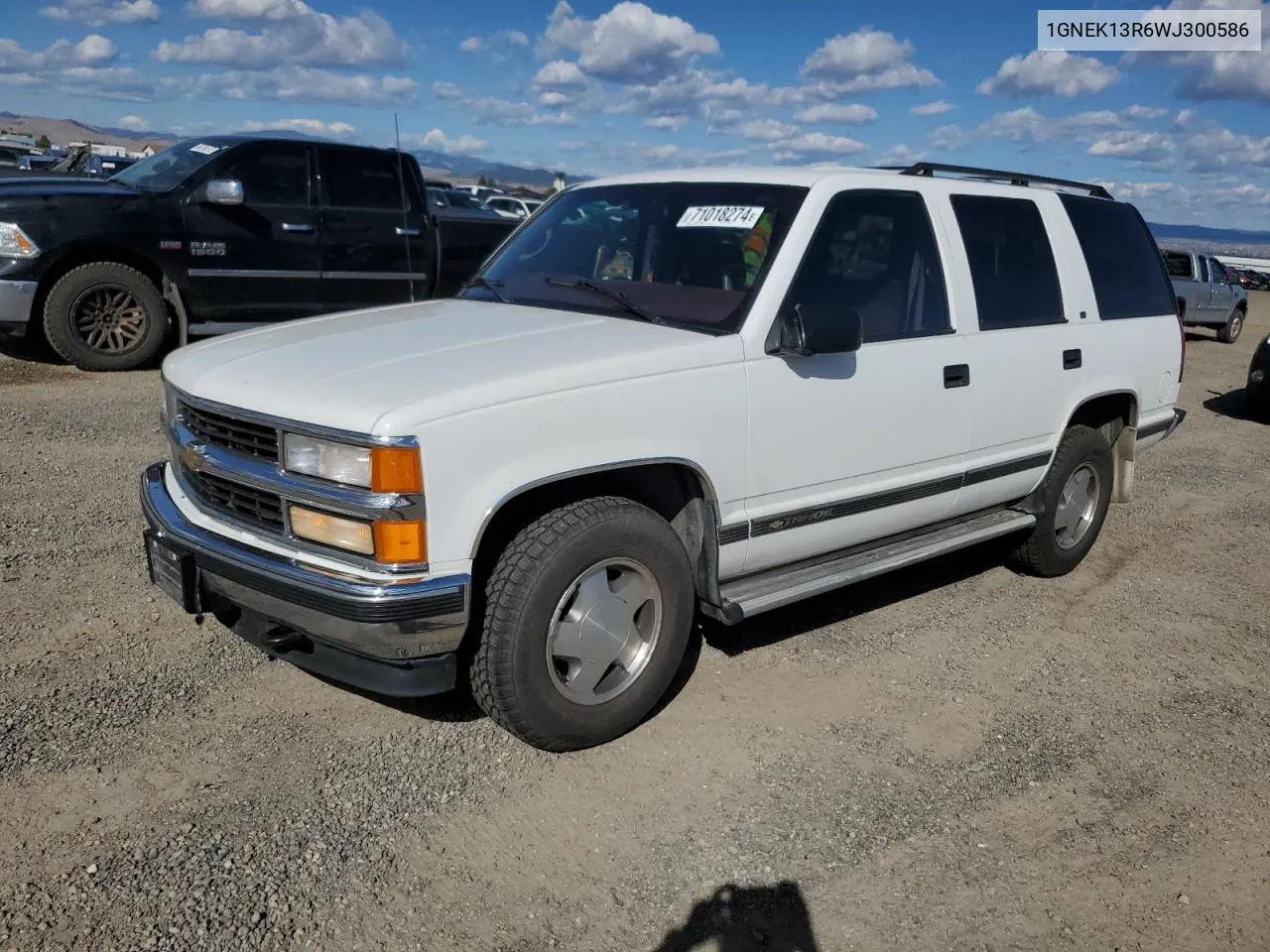 1998 Chevrolet Tahoe K1500 VIN: 1GNEK13R6WJ300586 Lot: 71018274