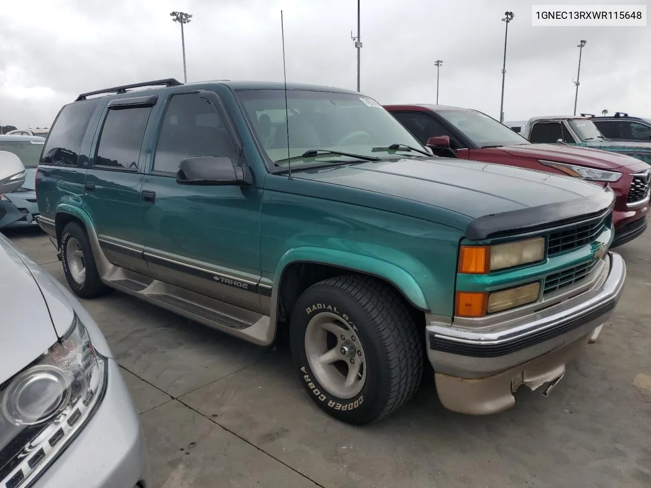 1GNEC13RXWR115648 1998 Chevrolet Tahoe C1500