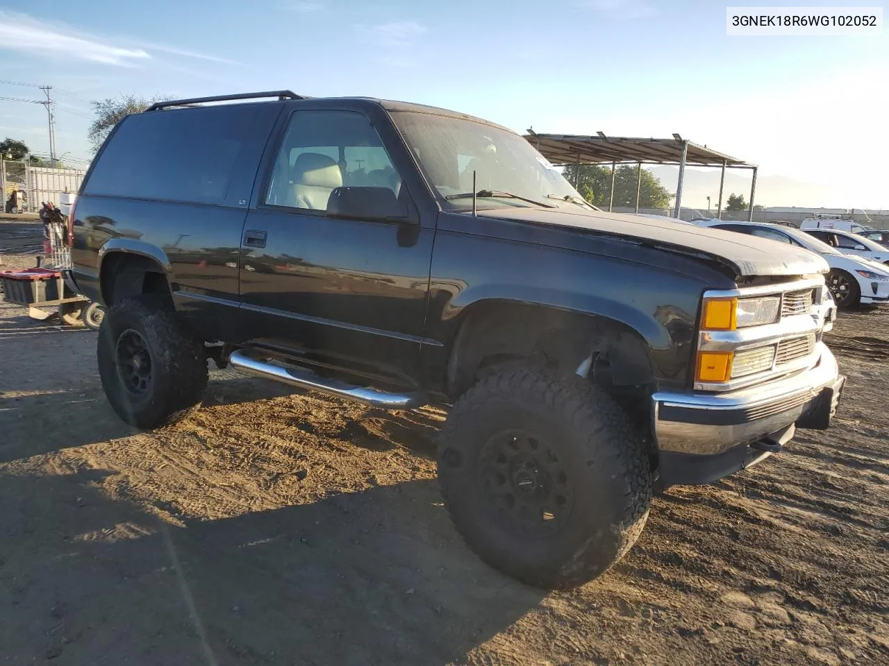 1998 Chevrolet Tahoe K1500 VIN: 3GNEK18R6WG102052 Lot: 77485244