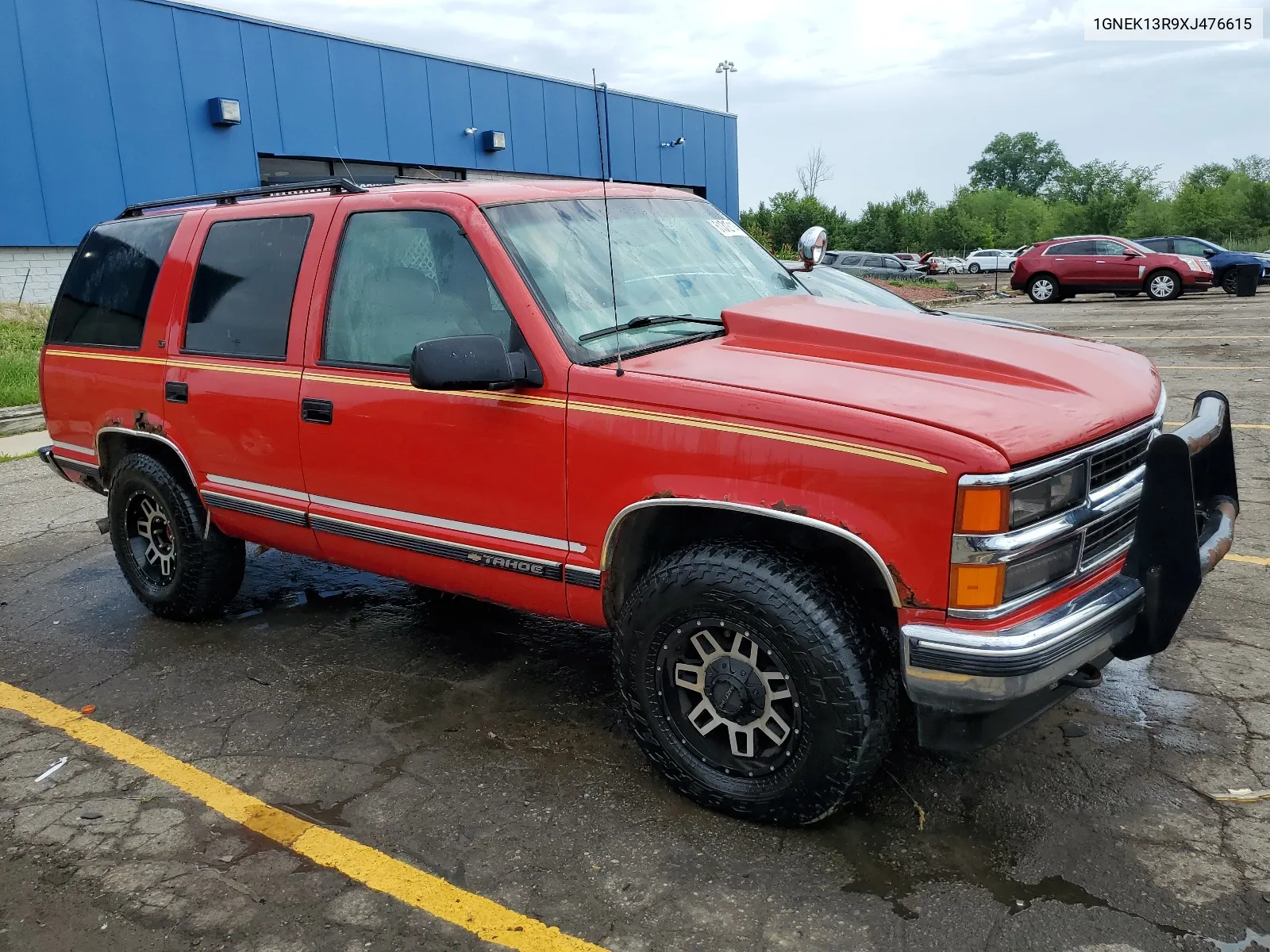 1999 Chevrolet Tahoe K1500 VIN: 1GNEK13R9XJ476615 Lot: 61312114