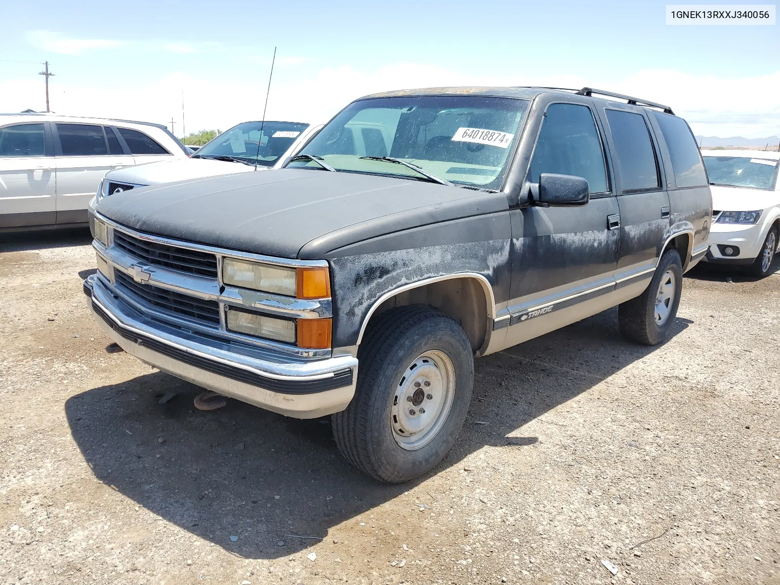 1999 Chevrolet Tahoe K1500 VIN: 1GNEK13RXXJ340056 Lot: 64018874