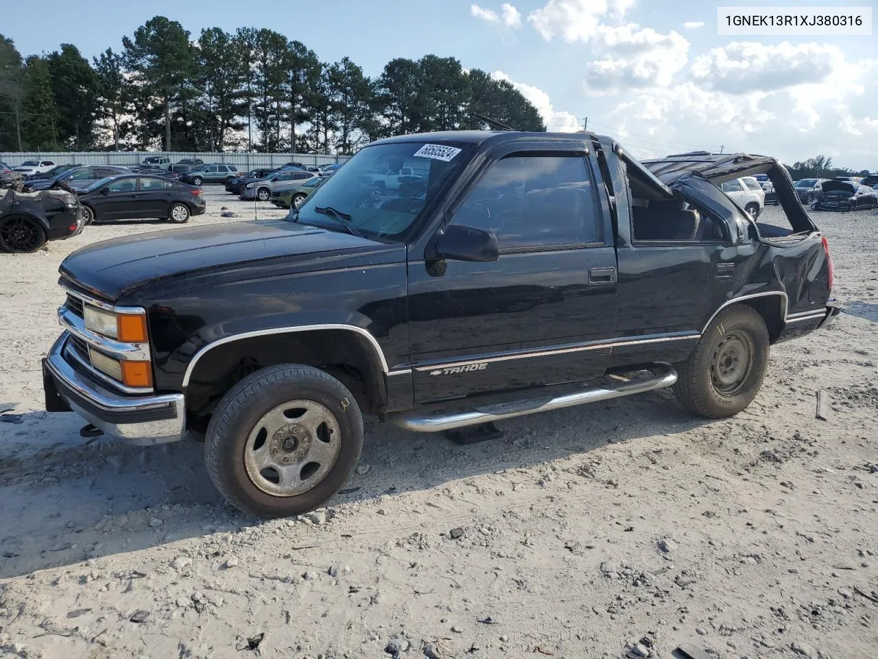 1999 Chevrolet Tahoe K1500 VIN: 1GNEK13R1XJ380316 Lot: 68505524