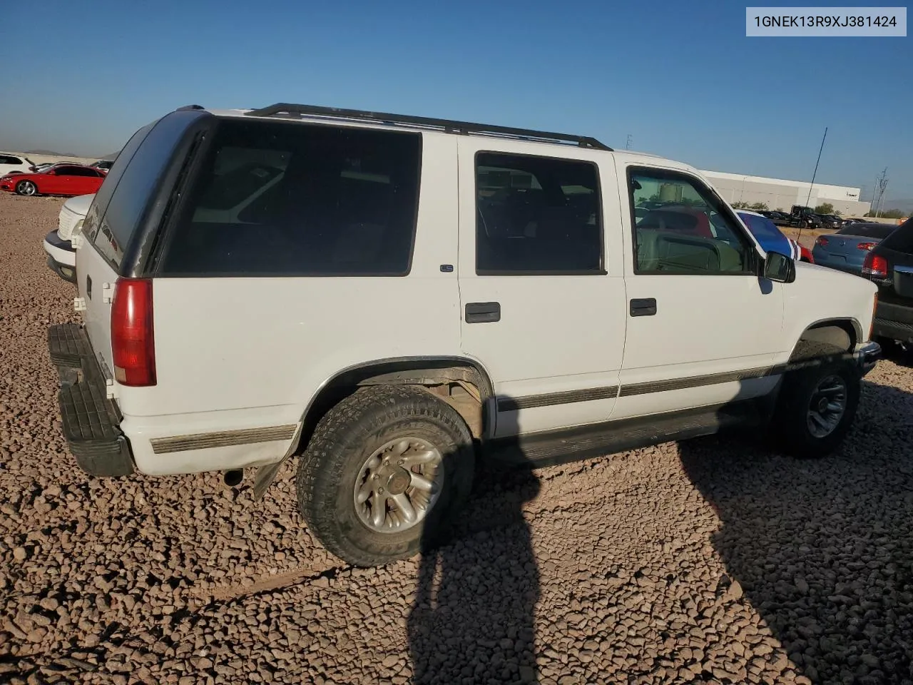 1999 Chevrolet Tahoe K1500 VIN: 1GNEK13R9XJ381424 Lot: 79940494