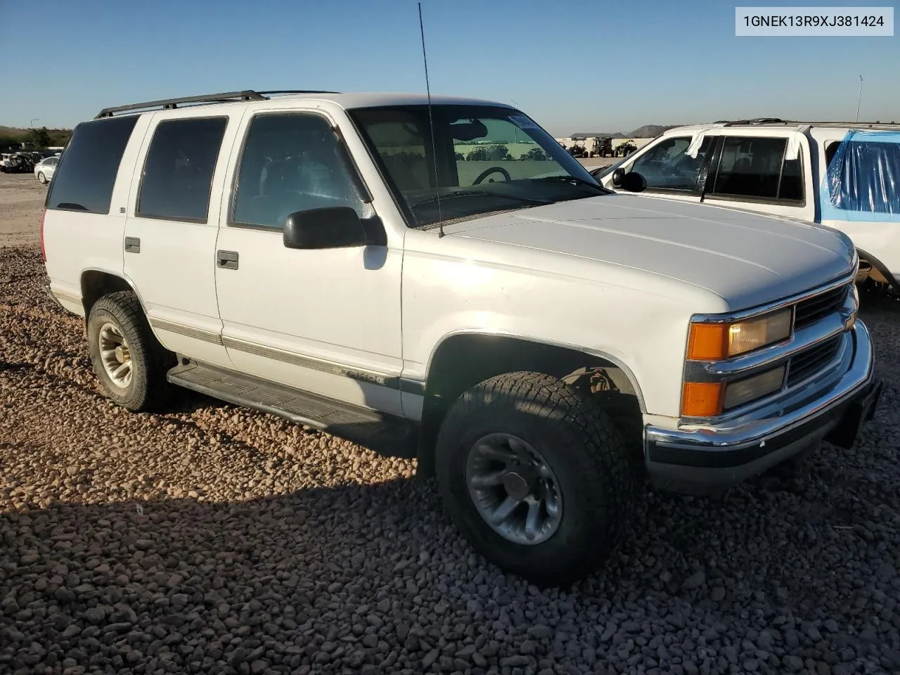 1999 Chevrolet Tahoe K1500 VIN: 1GNEK13R9XJ381424 Lot: 79940494