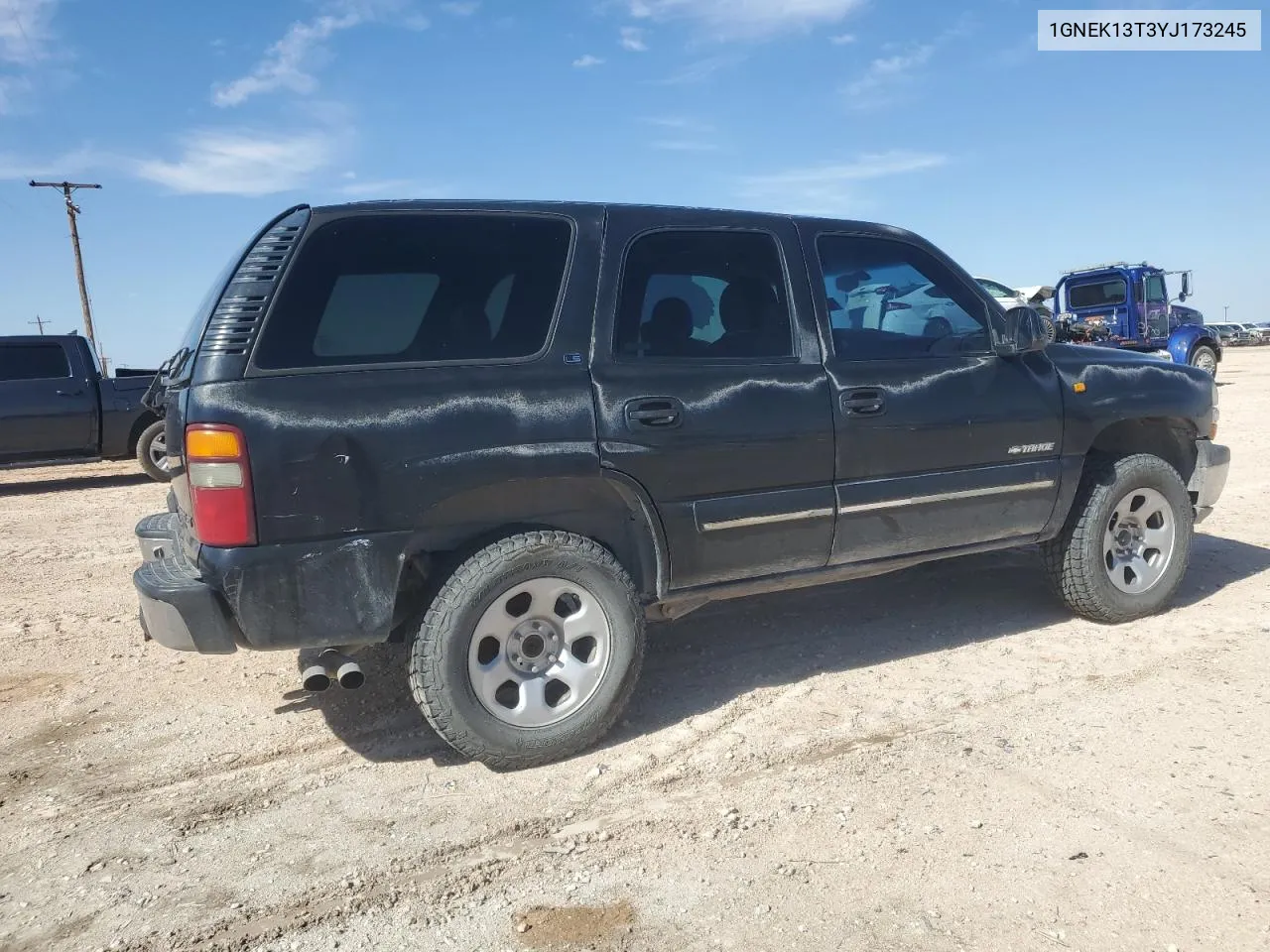 2000 Chevrolet Tahoe K1500 VIN: 1GNEK13T3YJ173245 Lot: 46638254