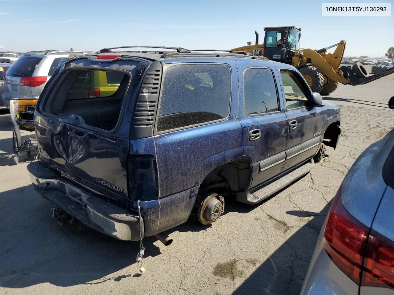 2000 Chevrolet Tahoe K1500 VIN: 1GNEK13T5YJ136293 Lot: 68756664