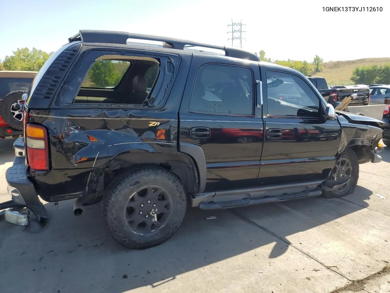 2000 Chevrolet Tahoe K1500 VIN: 1GNEK13T3YJ112610 Lot: 71664214