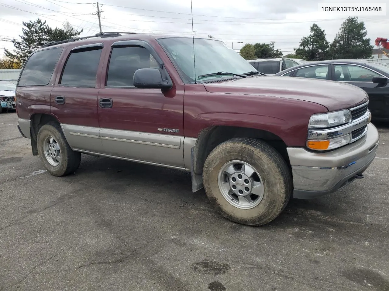 2000 Chevrolet Tahoe K1500 VIN: 1GNEK13T5YJ165468 Lot: 78661544