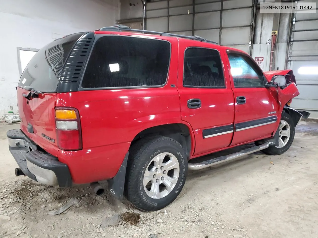 2001 Chevrolet Tahoe K1500 VIN: 1GNEK13T91R101442 Lot: 37646024