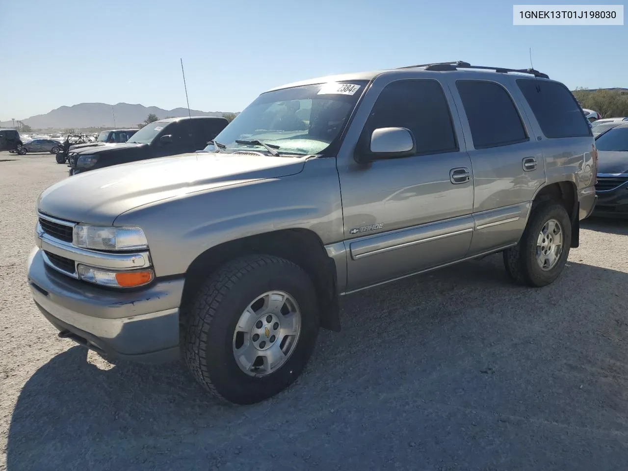 2001 Chevrolet Tahoe K1500 VIN: 1GNEK13T01J198030 Lot: 51072384