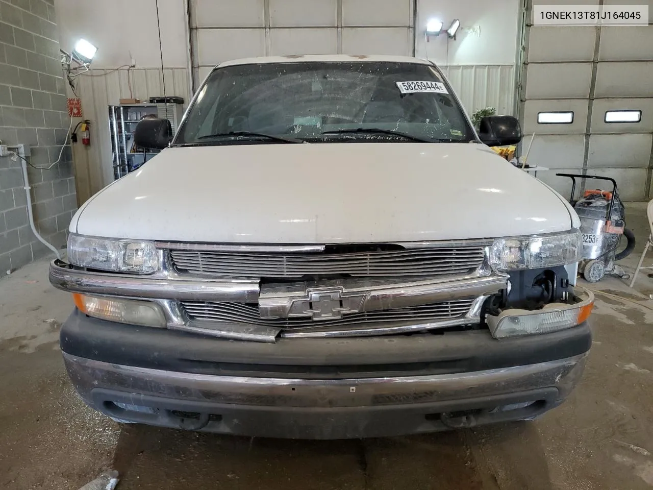 2001 Chevrolet Tahoe K1500 VIN: 1GNEK13T81J164045 Lot: 58269444