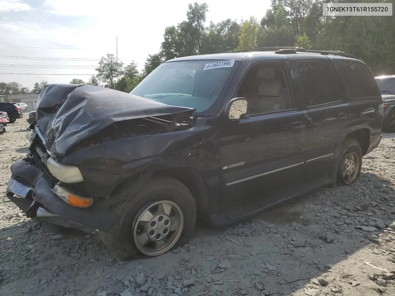 1GNEK13T61R155720 2001 Chevrolet Tahoe K1500