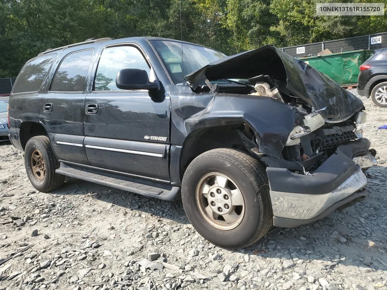 2001 Chevrolet Tahoe K1500 VIN: 1GNEK13T61R155720 Lot: 67503194