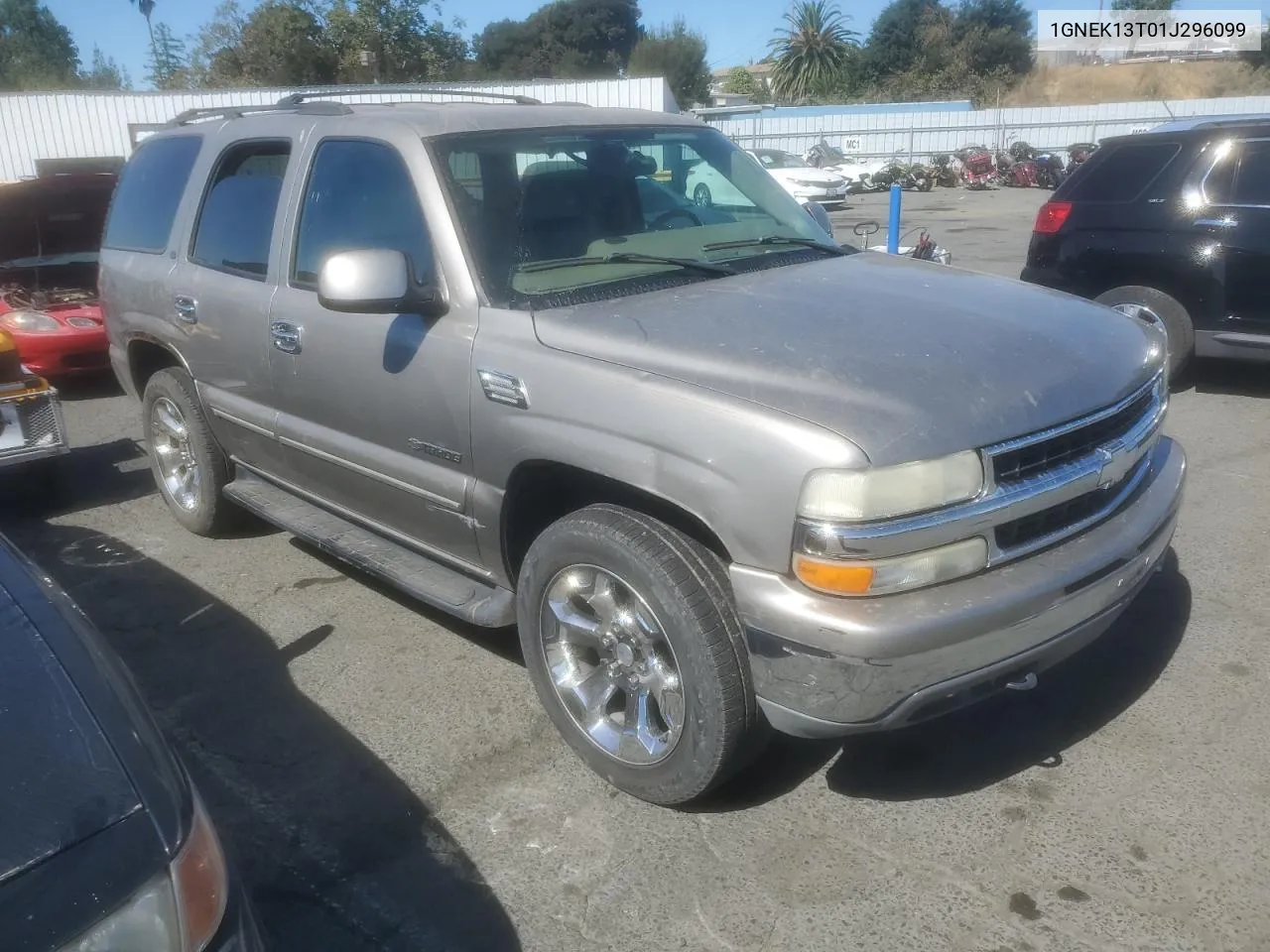 2001 Chevrolet Tahoe K1500 VIN: 1GNEK13T01J296099 Lot: 69708584