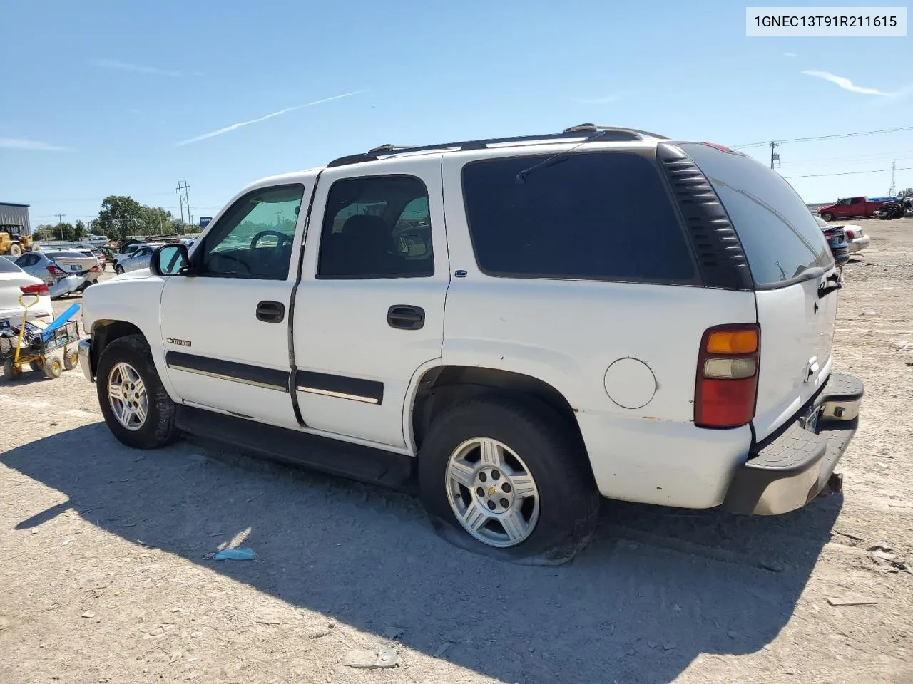 1GNEC13T91R211615 2001 Chevrolet Tahoe C1500