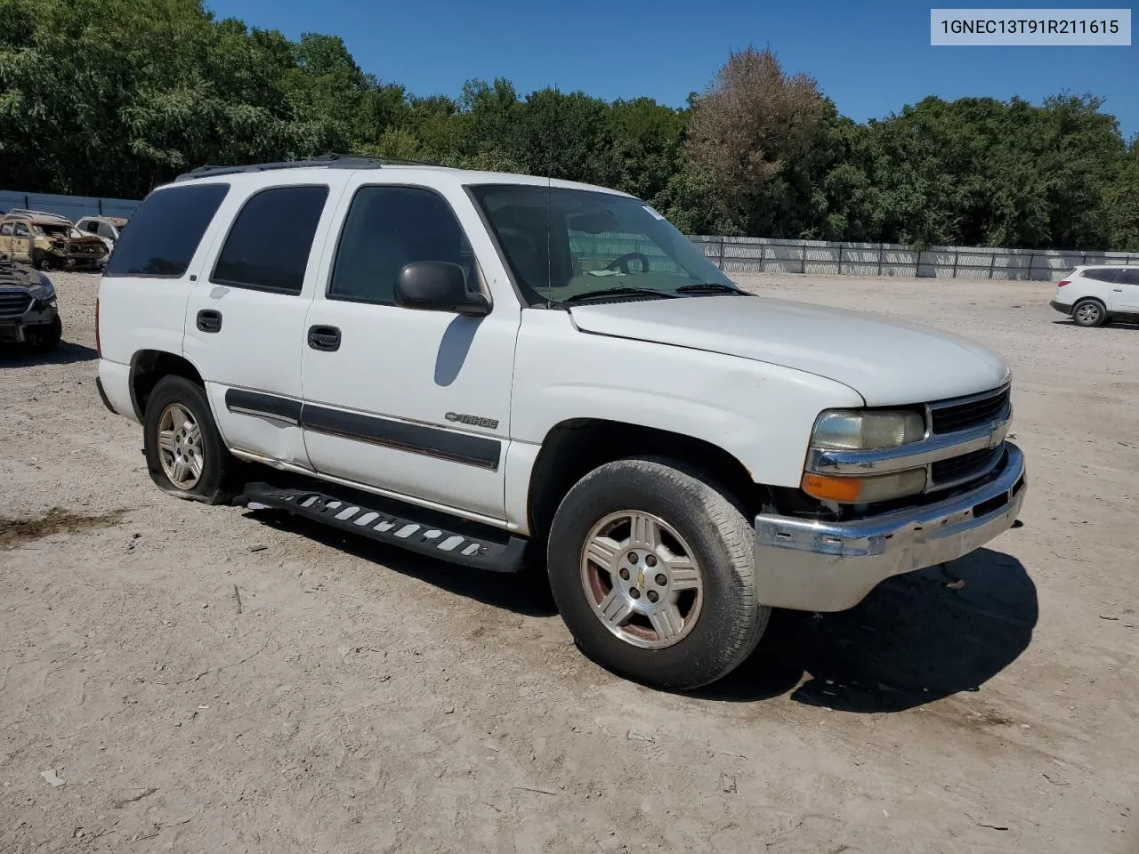 1GNEC13T91R211615 2001 Chevrolet Tahoe C1500