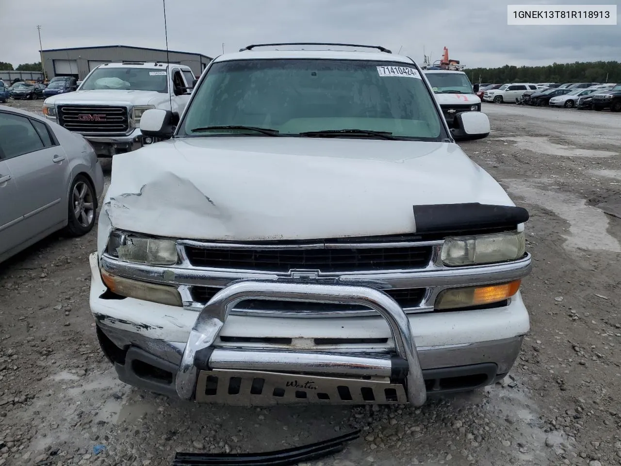 2001 Chevrolet Tahoe K1500 VIN: 1GNEK13T81R118913 Lot: 71410424