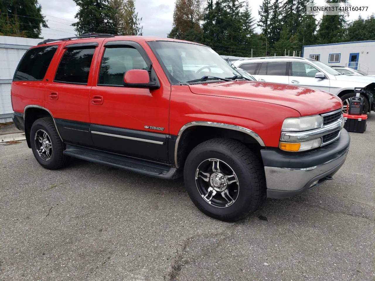 2001 Chevrolet Tahoe K1500 VIN: 1GNEK13T41R160477 Lot: 71787424