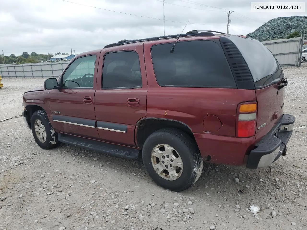 2001 Chevrolet Tahoe K1500 VIN: 1GNEK13T01J254211 Lot: 72757494