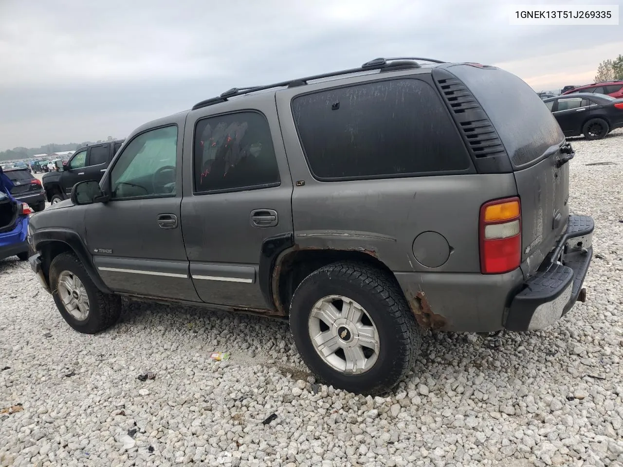 2001 Chevrolet Tahoe K1500 VIN: 1GNEK13T51J269335 Lot: 73650064