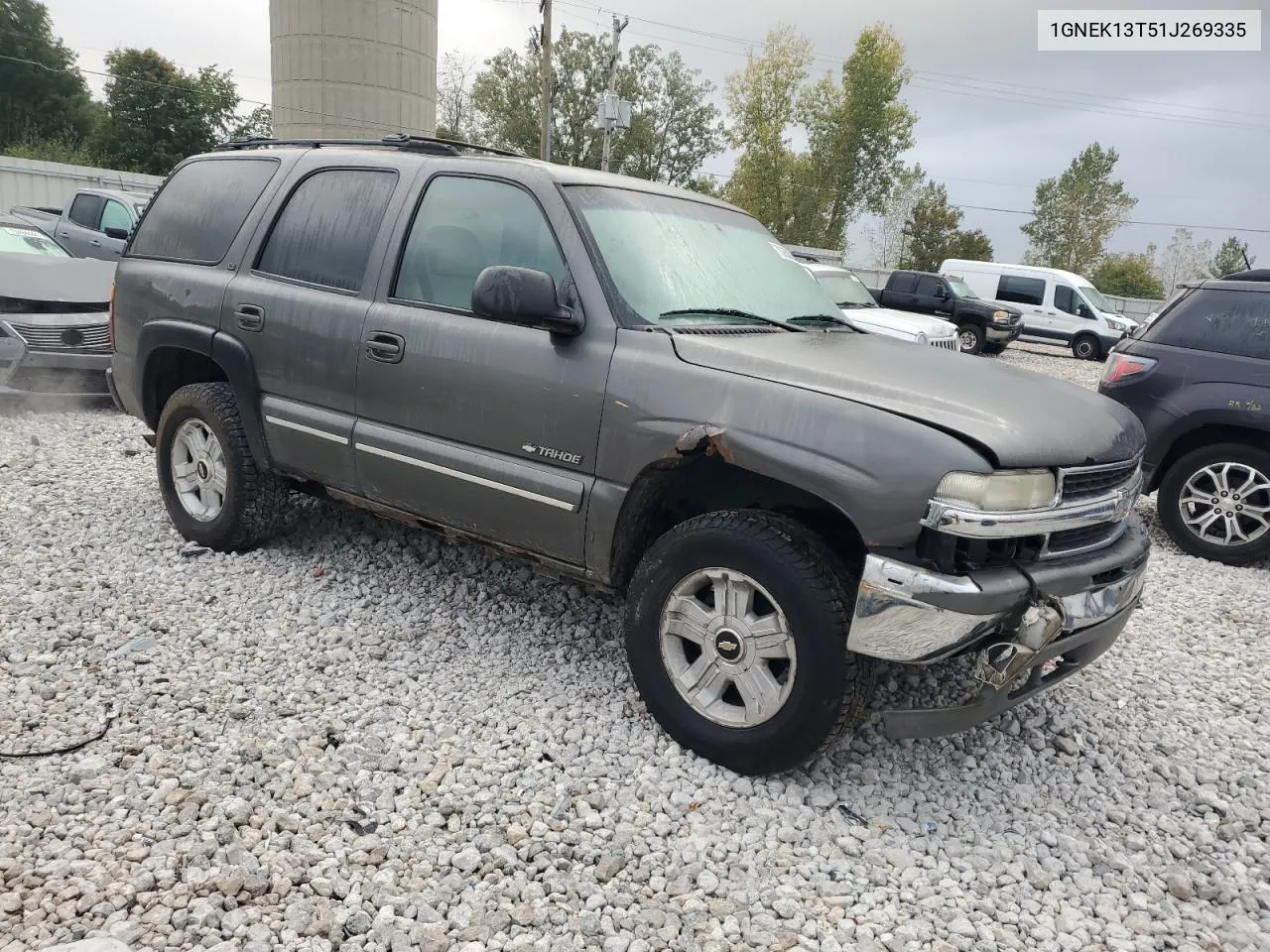 2001 Chevrolet Tahoe K1500 VIN: 1GNEK13T51J269335 Lot: 73650064