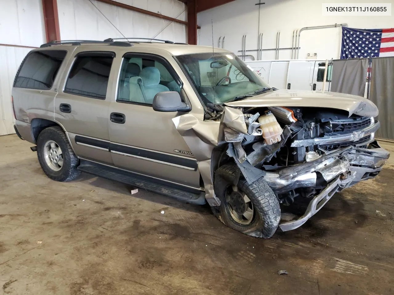 2001 Chevrolet Tahoe K1500 VIN: 1GNEK13T11J160855 Lot: 74395624